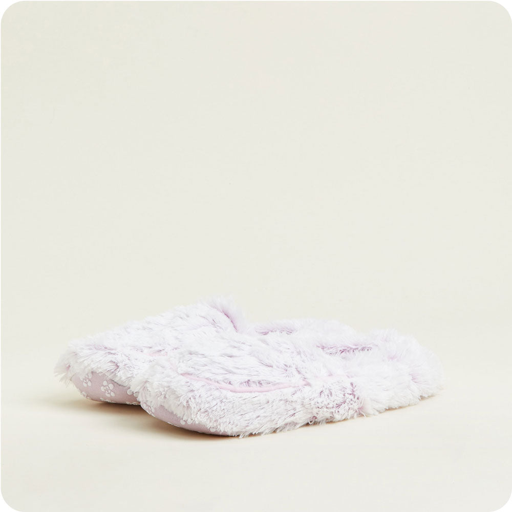 Marshmallow Lavender Slippers Warmies® - Home Glow