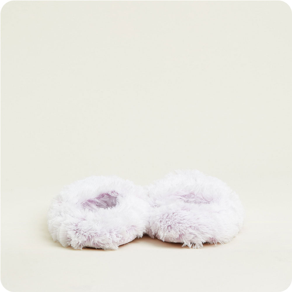Marshmallow Lavender Slippers Warmies® - Home Glow