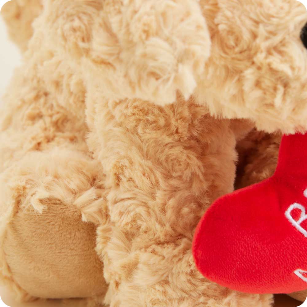 Be Mine Golden Dog Warmies - Fresh Notes