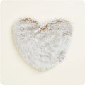 Marshmallow Brown Heart Heat Pad Warmies - Gentle Care