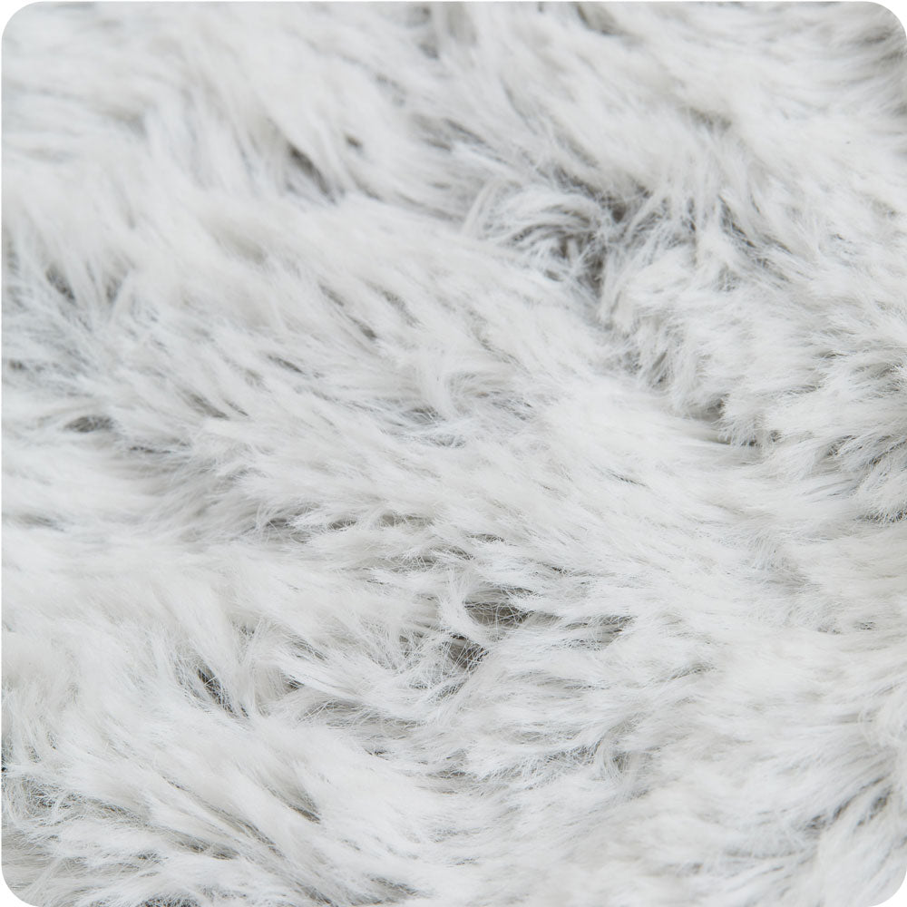 Marshmallow Gray Heart Heat Pad Warmies - Cycle Care