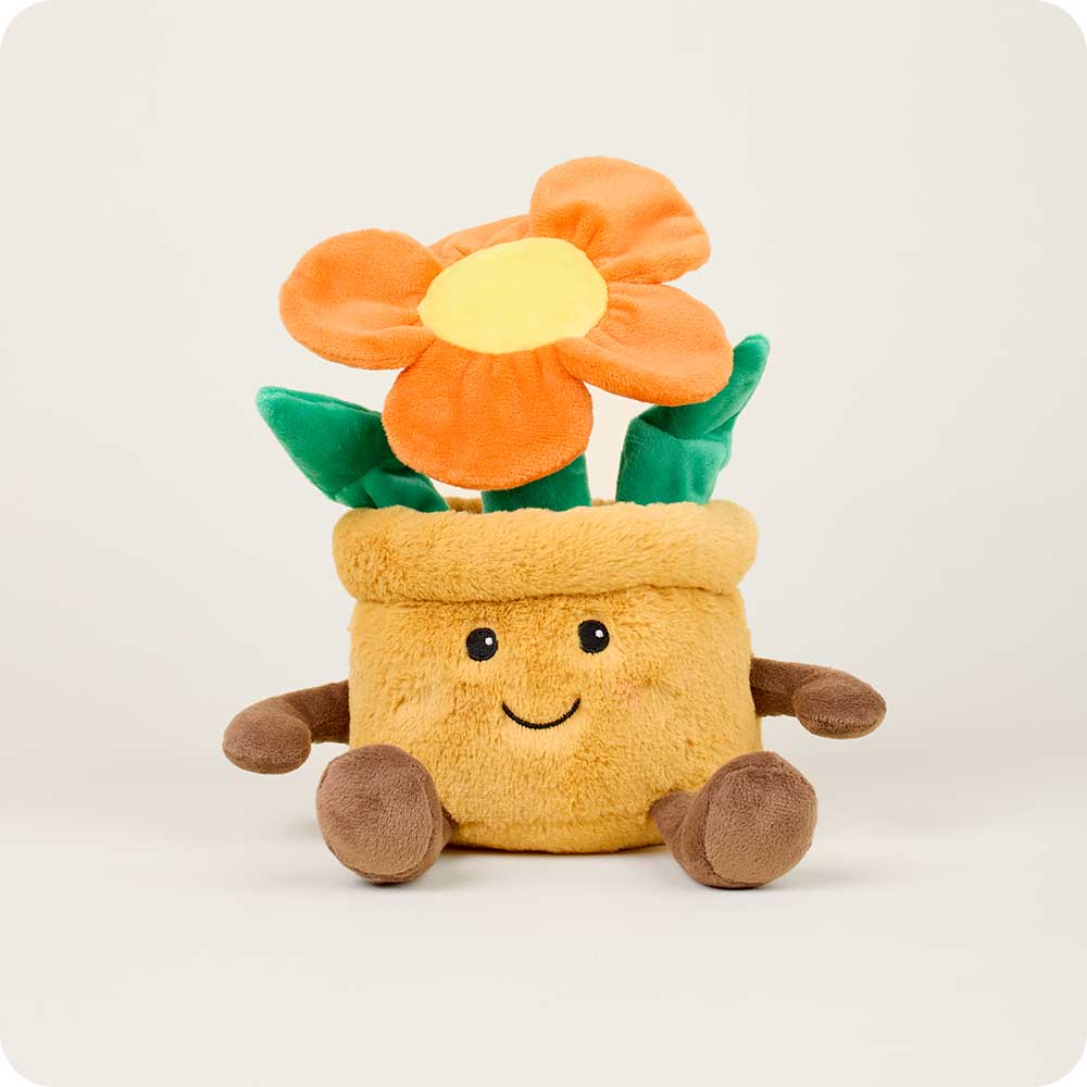 Orange Flower Pot Warmies - Modern Blend