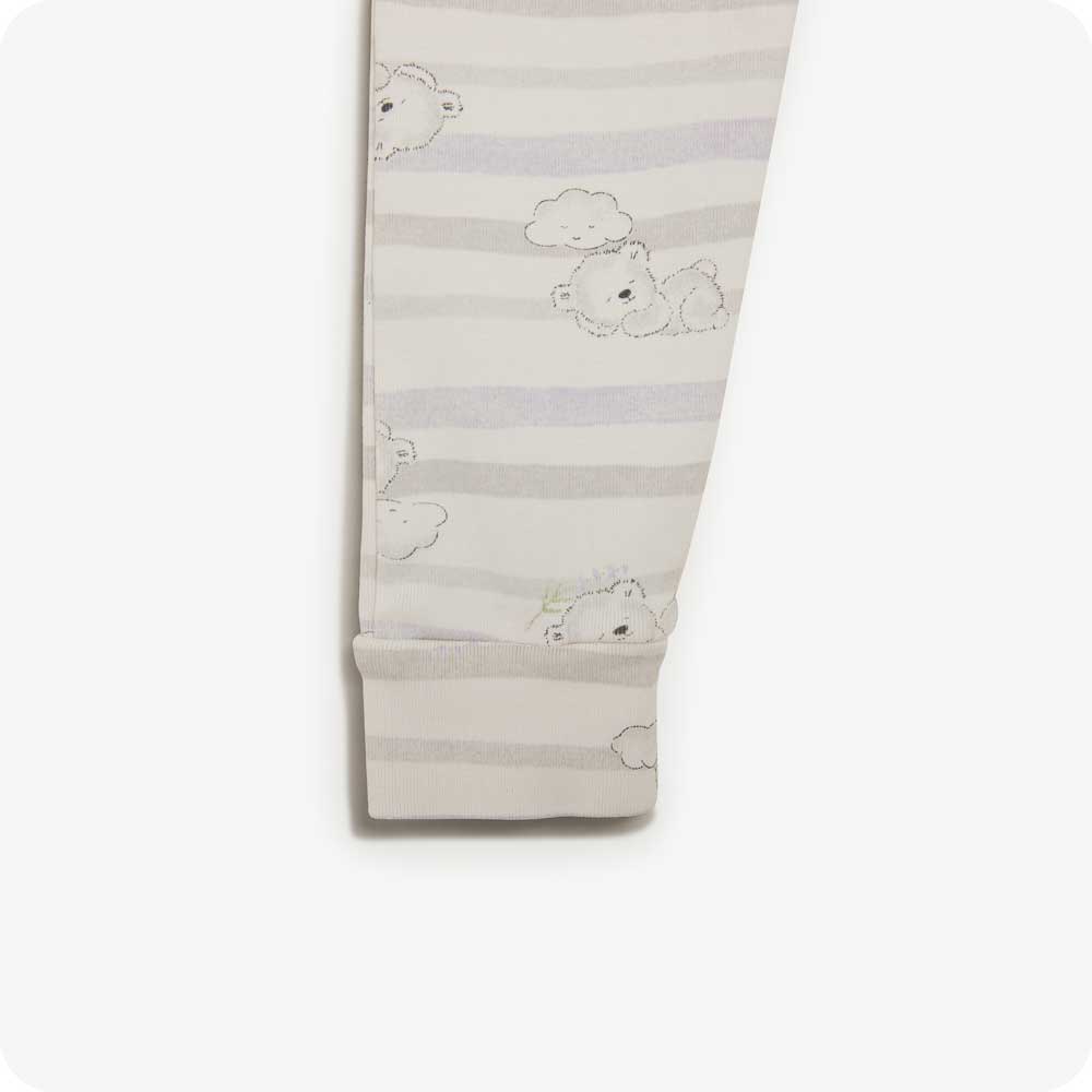 Marshmallow Bear Long Pajamas - Weekend Pair