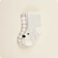 Marshmallow Bear Non-Slip Socks - Soft Warmth