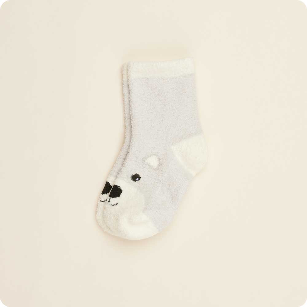 Marshmallow Bear Non-Slip Socks - Soft Warmth