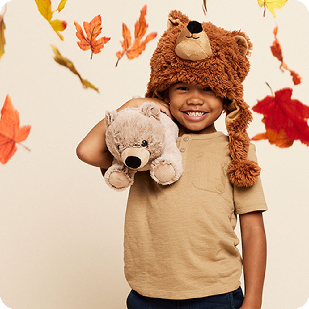 Brown Bear Warmies - Soft Glow