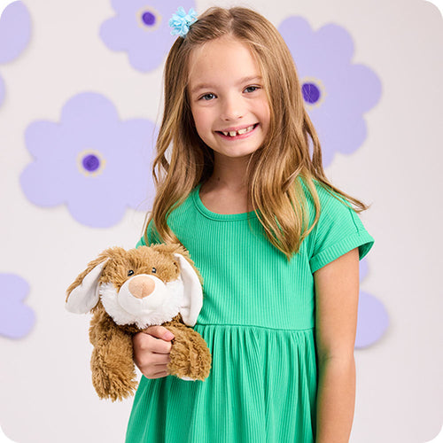 Brown Bunny Warmies - Home Glow
