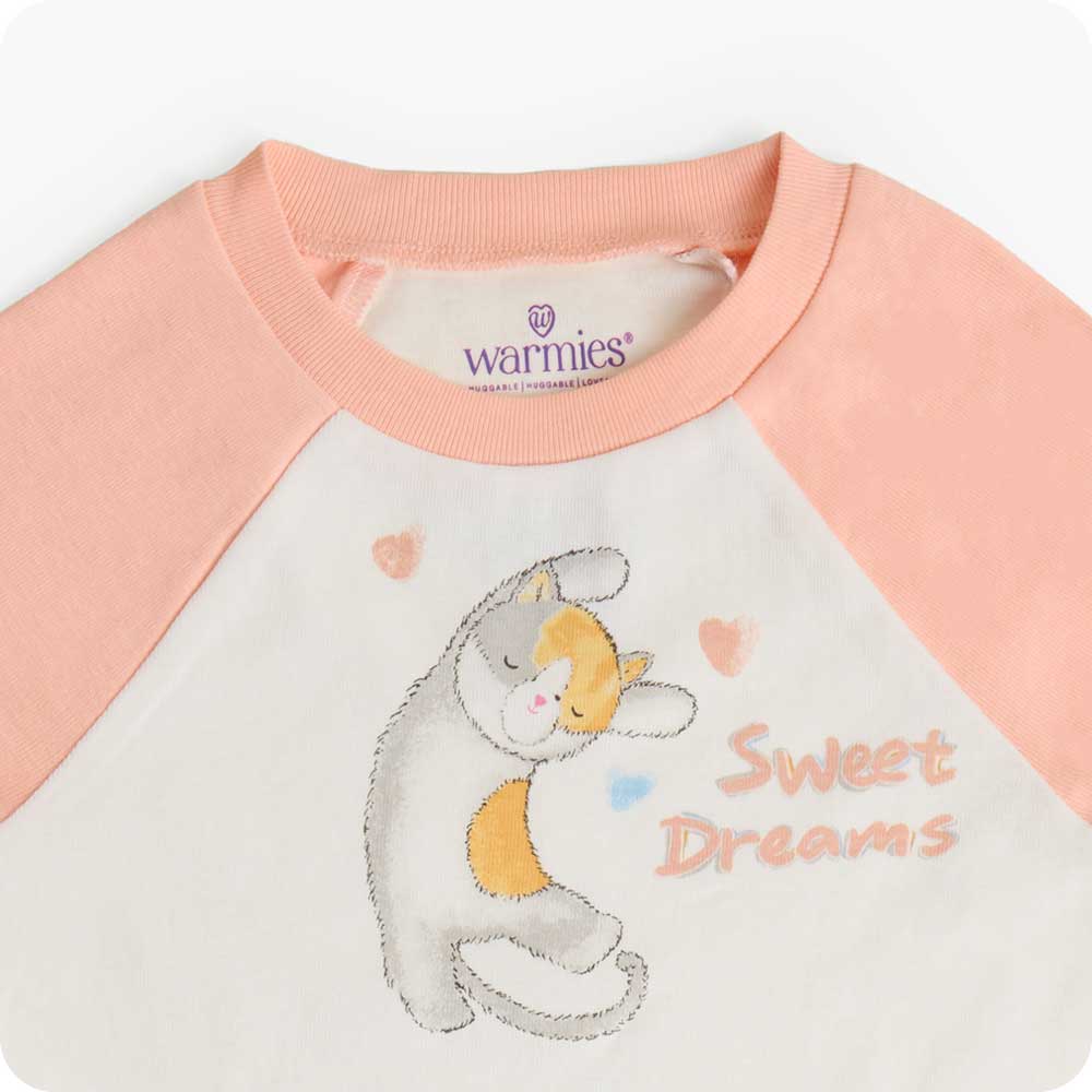 Calico Cat Shorties Pajamas - Snuggle Soft