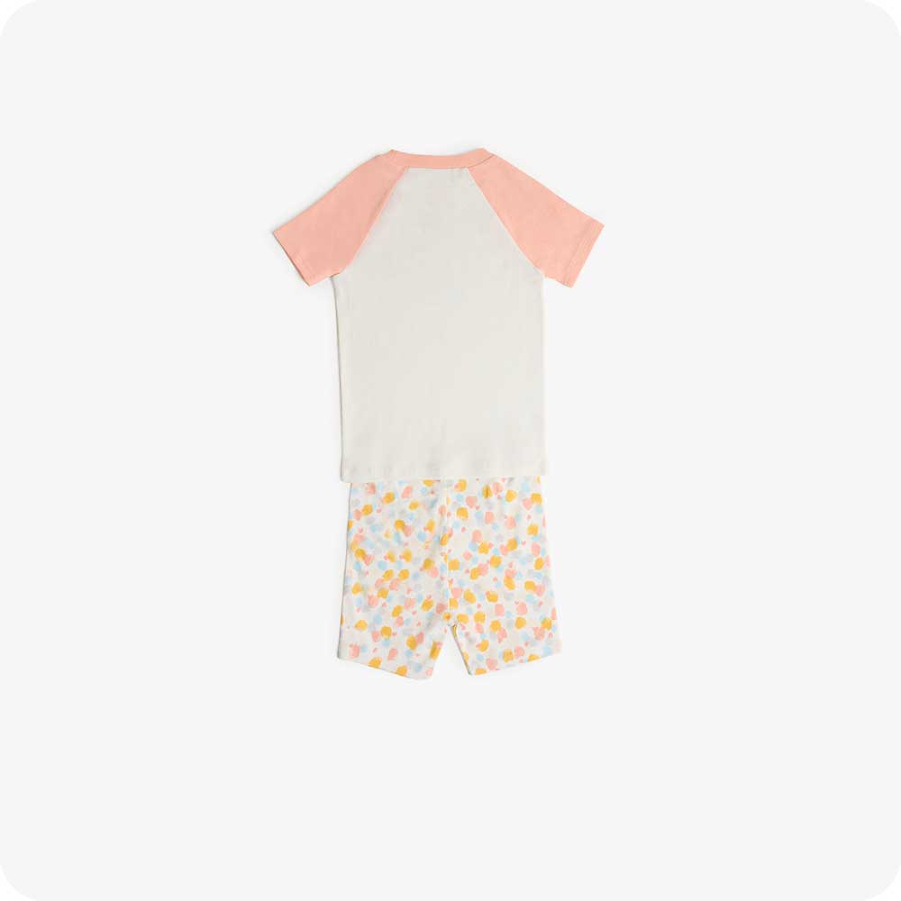 Calico Cat Shorties Pajamas - Snuggle Soft