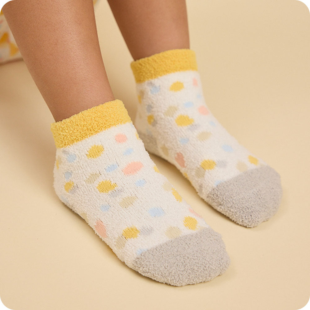 Calico Cat Non-Slip Socks - Bedtime Ready