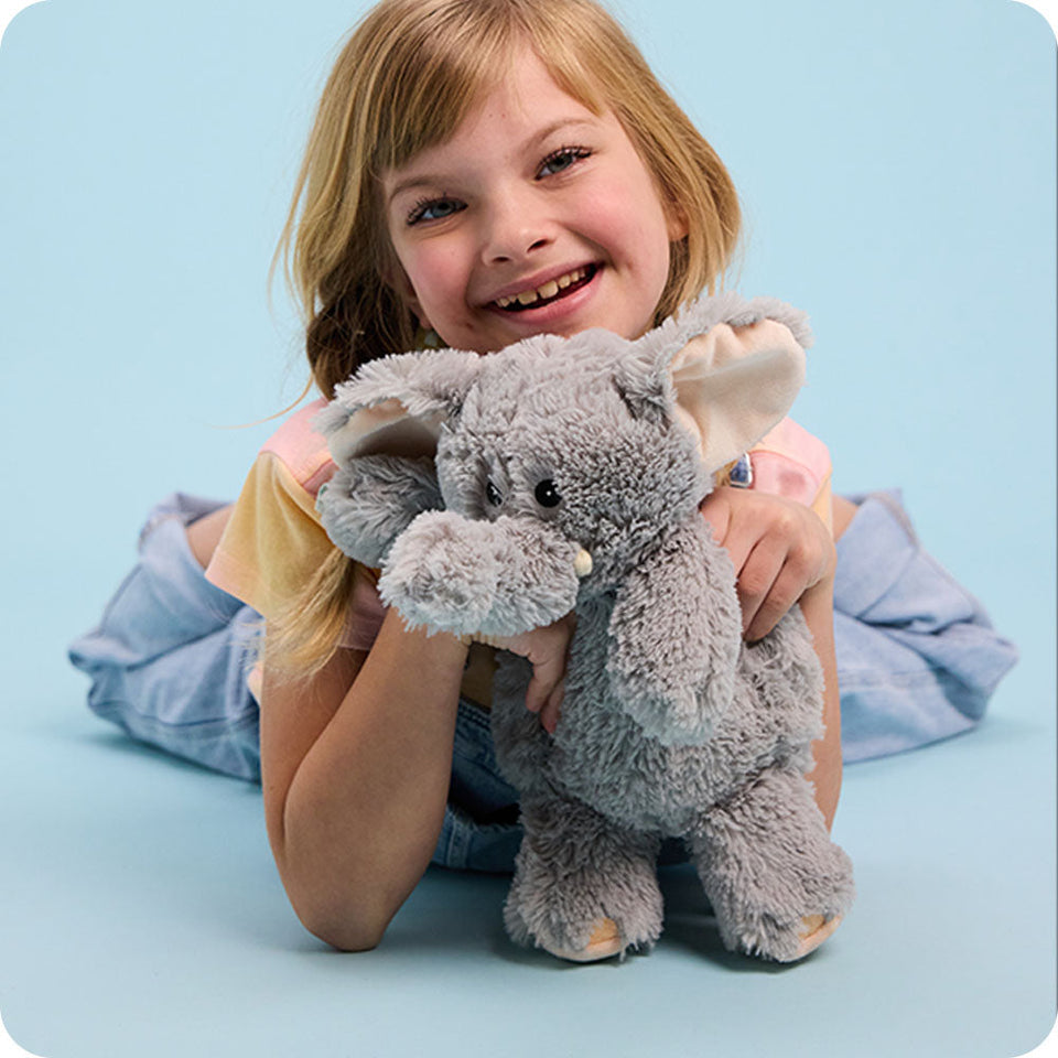 Gray Elephant Warmies - Bright Scent