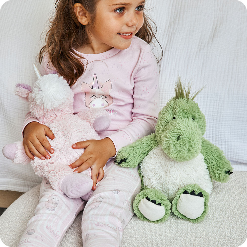 Green Dinosaur Warmies - Fresh Notes