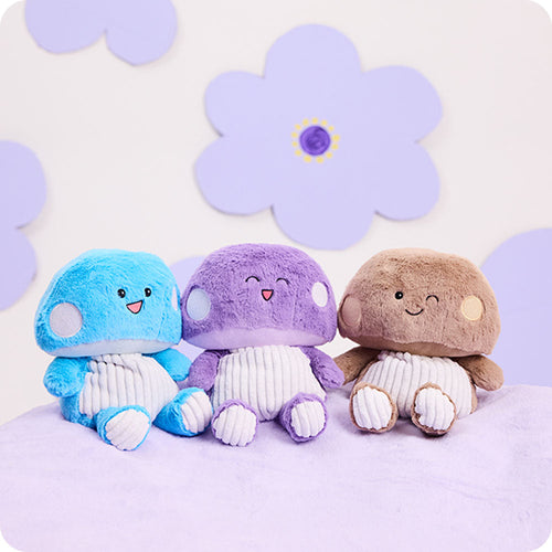Blue Mushroom Warmies - Fresh Notes