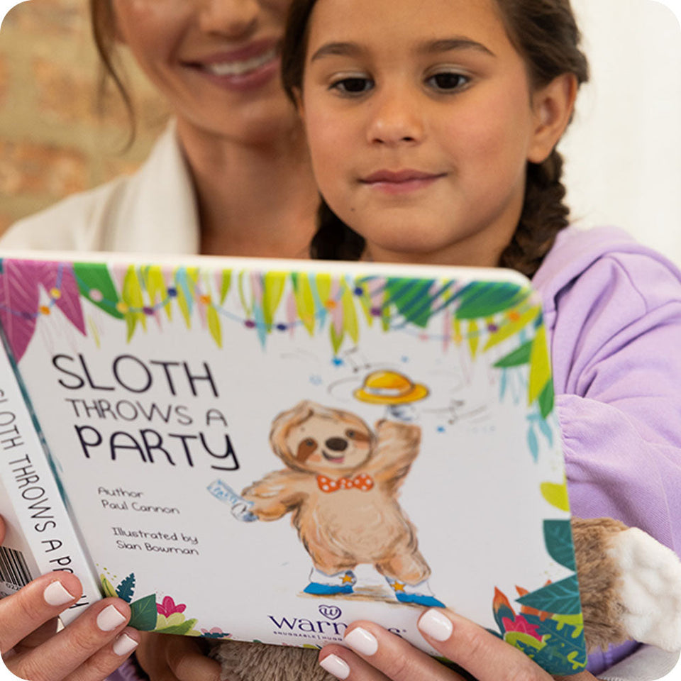 Sloth Throws a Party Book - Easy Set