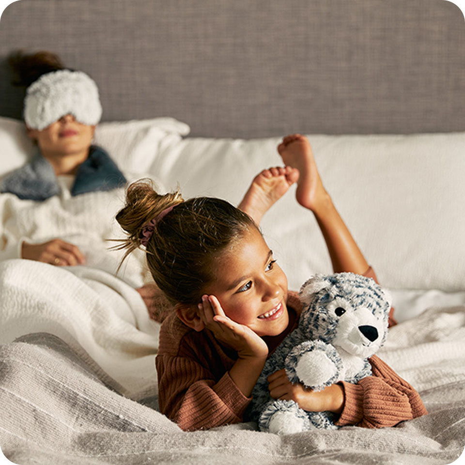 Snow Leopard Warmies - Classic Notes